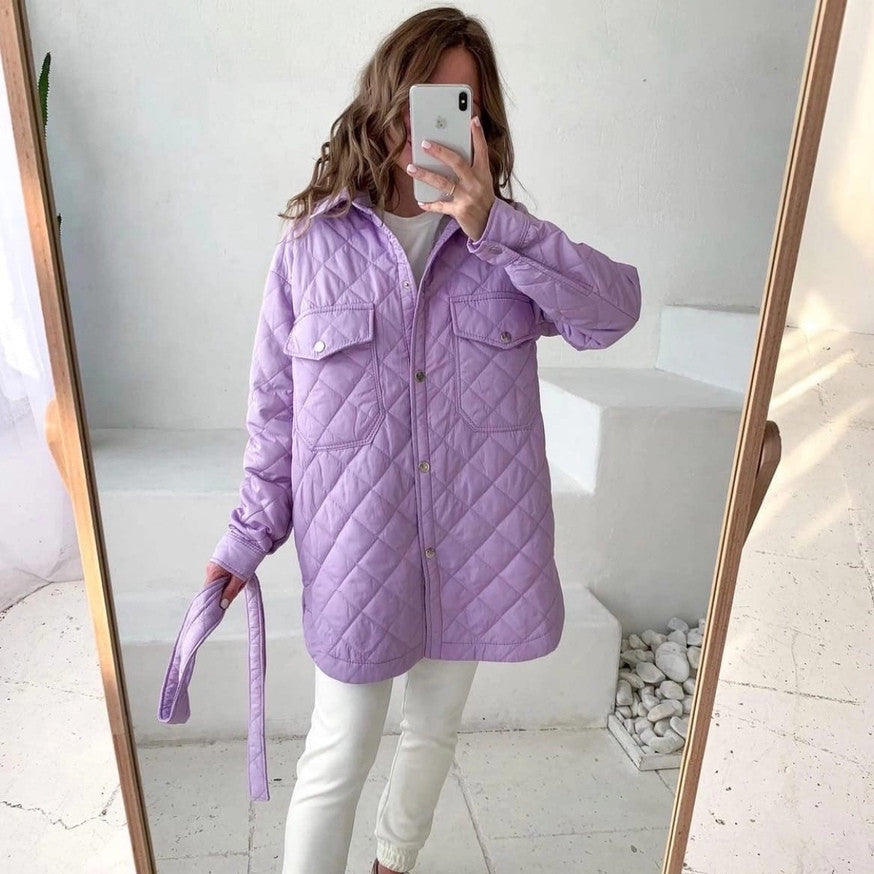 Olivia | Elegant Långärmad Kappa Med Slagkrage 3