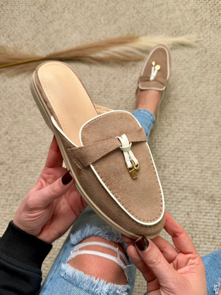 Olivia | Elegant Öppen Klack Slip-On Mules 3