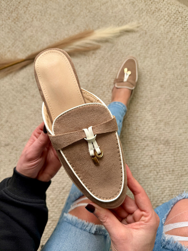 Olivia | Elegant Öppen Klack Slip-On Mules 4