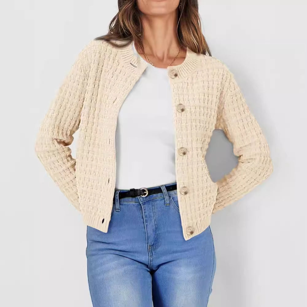Olivia | Lätt Oversized Hösttröja med Rund Hals 0