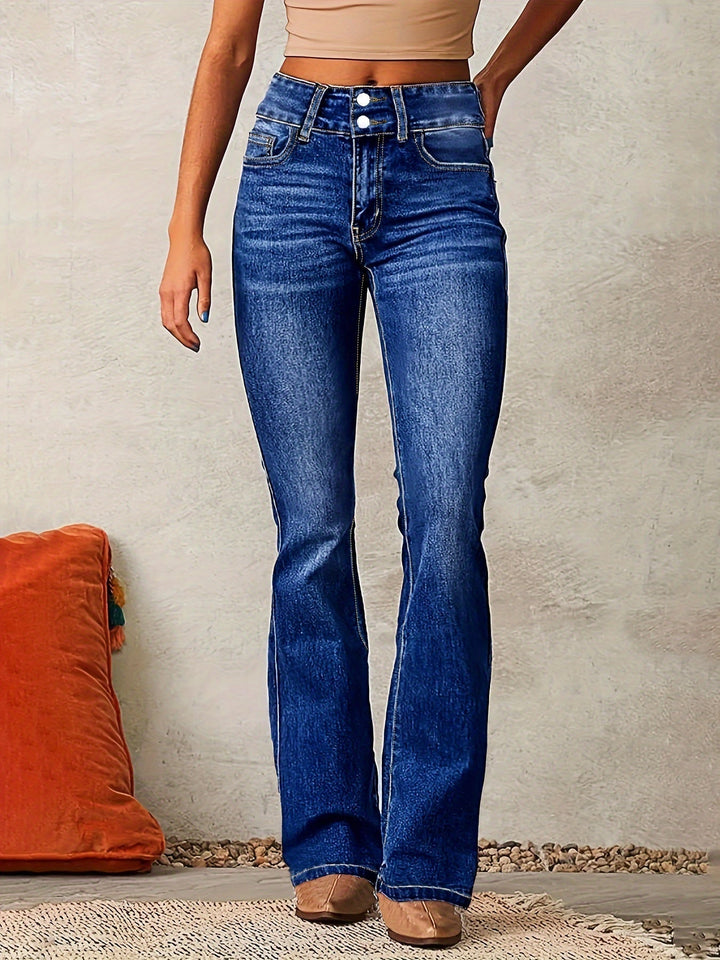 Olivia | Modern Hög Midja Skinny Jeans 2