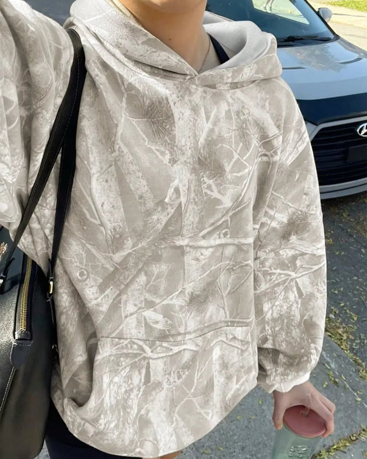 Olivia | Modern Kamouflage Huvtröja För Damer 4