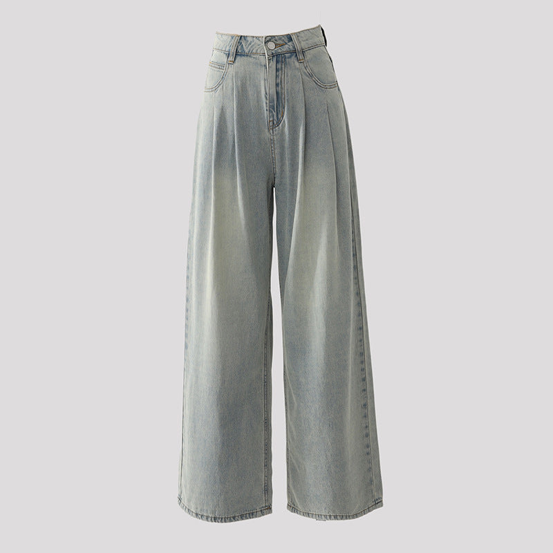 Olivia | Retro Hög Midja Vida Jeans 0