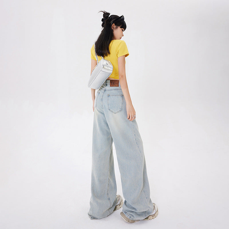 Olivia | Retro Hög Midja Vida Jeans 3