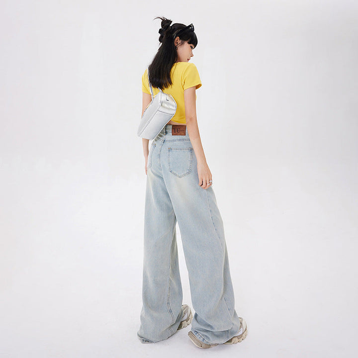Olivia | Retro Hög Midja Vida Jeans 3