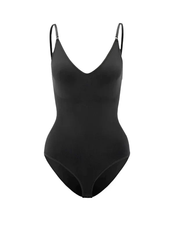 Olivia | Sömlös Justerbar Bodysuit med Lätt Korrigerande Effekt 0