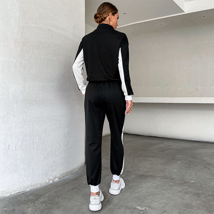 Olivia | Trendig Tvådelad Patchwork Outfit 3