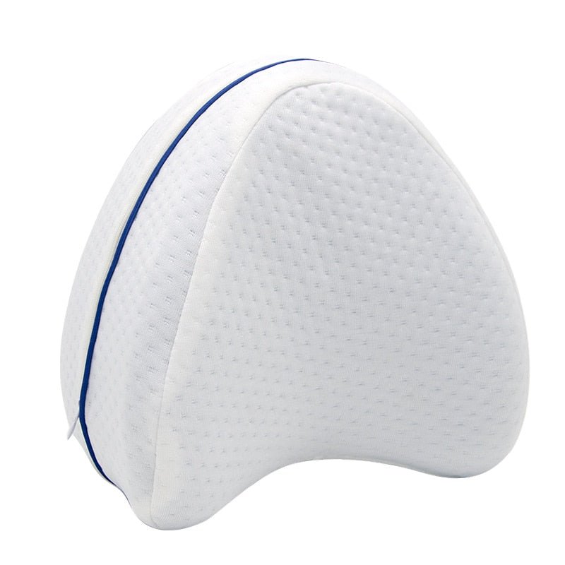 Ortopedisk Knäkudde i Memory Foam med Ventilerade Lufthål | För Bättre Sömn och Smärtlindring 4