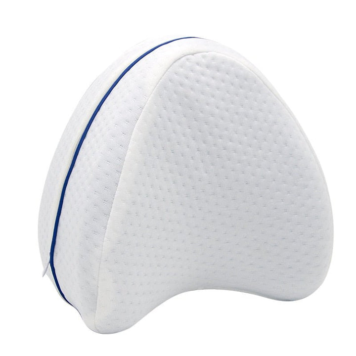 Ortopedisk Knäkudde i Memory Foam med Ventilerade Lufthål | För Bättre Sömn och Smärtlindring 4