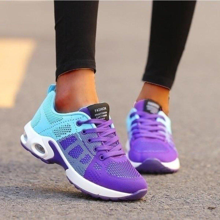 Ortopediska Sneakers för Kvinnor med Andningsbart Mesh | Lätta och Stabilt Stöd för Daglig Komfort 1
