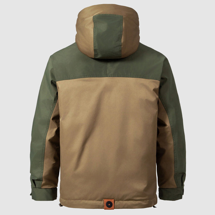 Outdoor Essentials | Anorakjacka för Män med Justerbar Huva och Känguruficka | Hållbar och Värmande för Kalla Äventyr 1