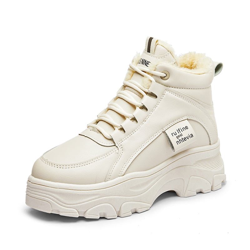 Sofia | Bekväma Dam Sneakers med Tjock Sula och Resårband 0