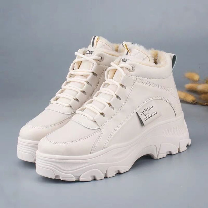 Sofia | Bekväma Dam Sneakers med Tjock Sula och Resårband 4