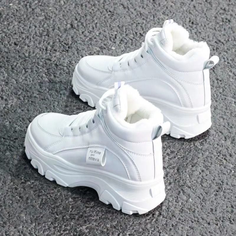 Sofia | Bekväma Dam Sneakers med Tjock Sula och Resårband 5