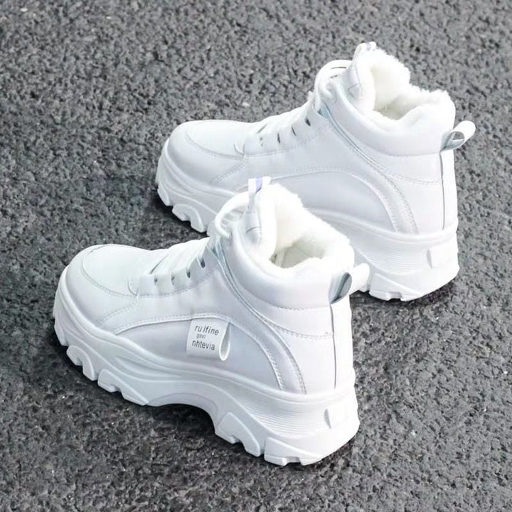 Sofia | Bekväma Dam Sneakers med Tjock Sula och Resårband 5