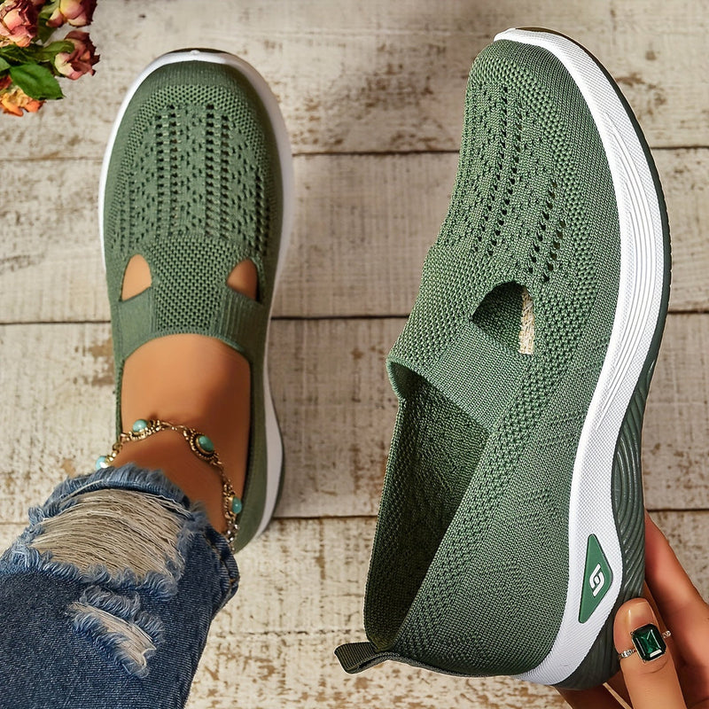 Sofia | Bekväma Slip-On Promenadskor Dam med Halkfri Sula 6