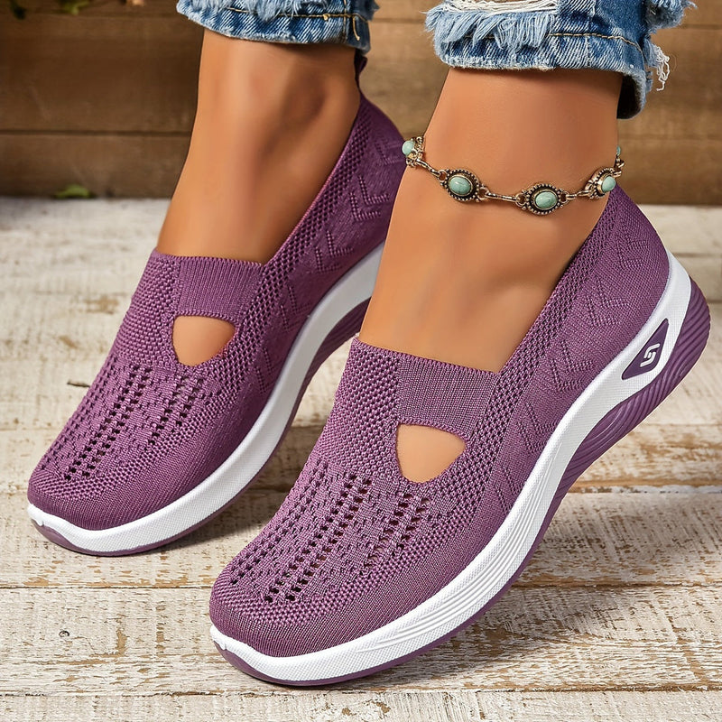 Sofia | Bekväma Slip-On Promenadskor Dam med Halkfri Sula 7
