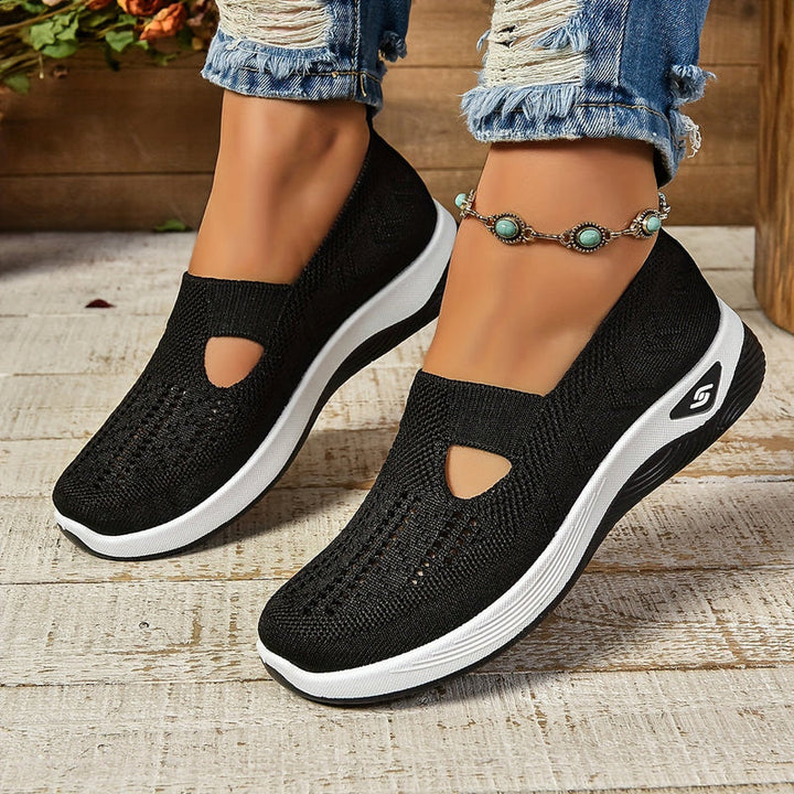 Sofia | Bekväma Slip-On Promenadskor Dam med Halkfri Sula 9