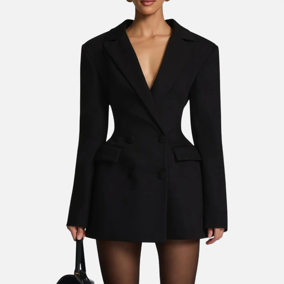 Sofia | Elegant Blazer Mini Klänning för Fest och Bröllop 0