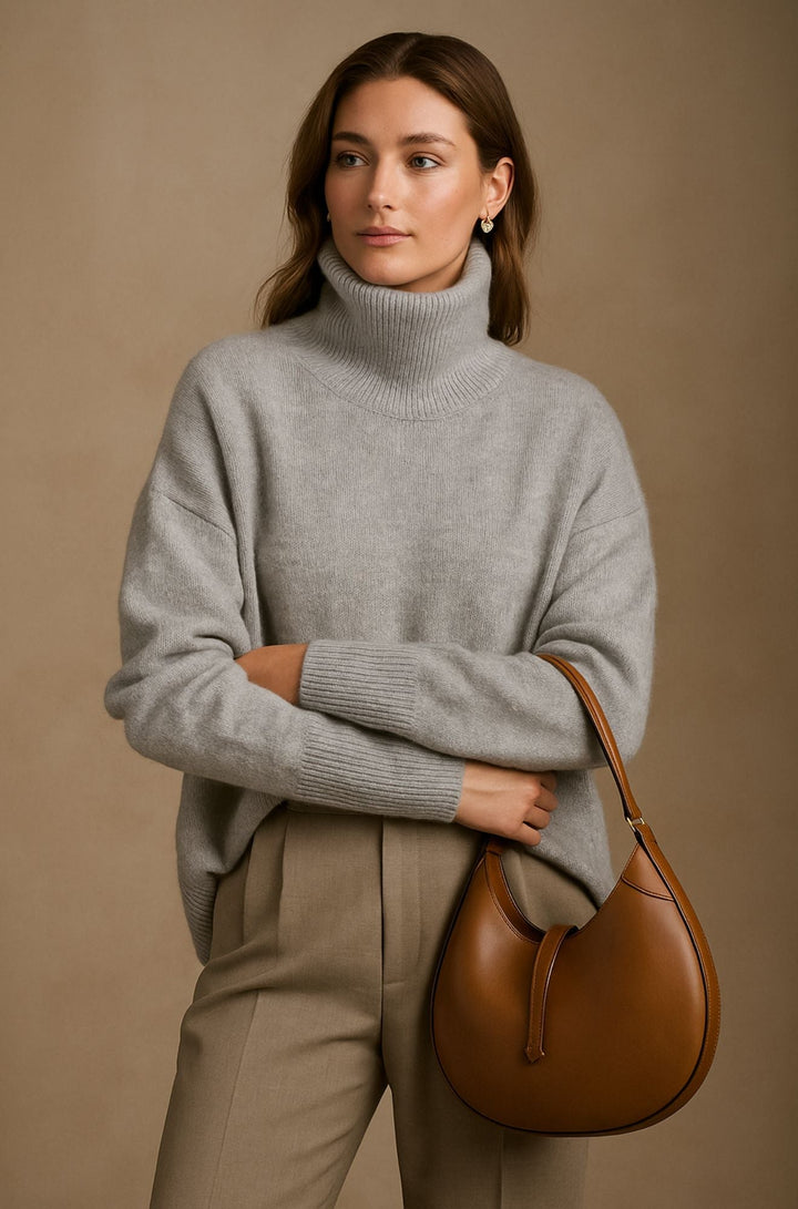 Sofia | Elegant Lättvikts Stickad Tröja Dam 2