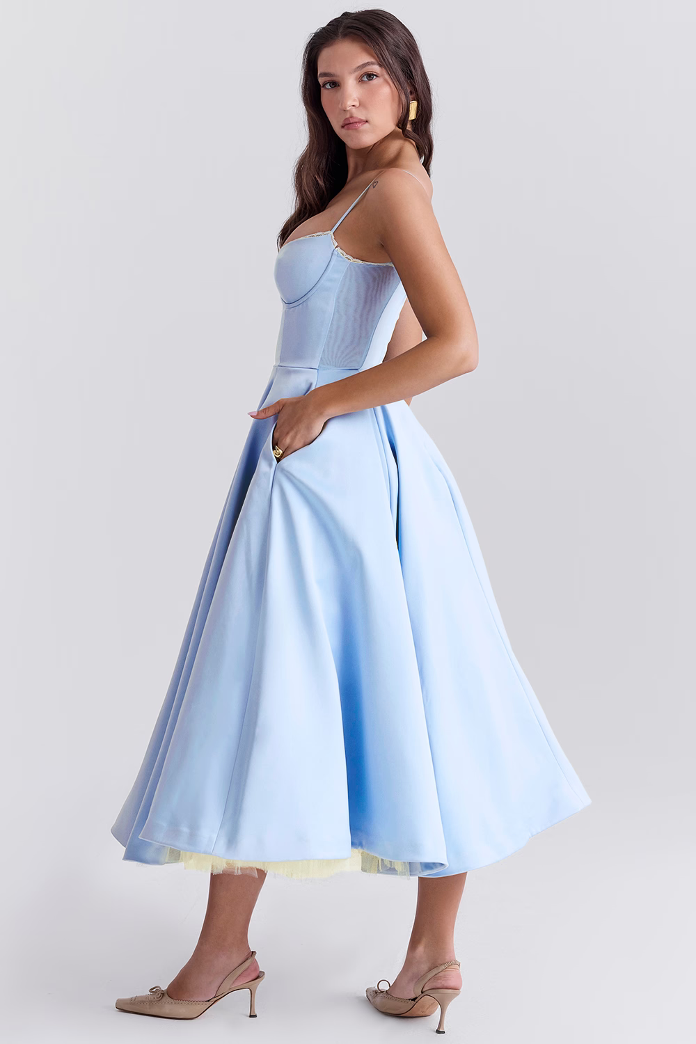 Sofia | Elegant Loose Midiklänning för Höststil 2