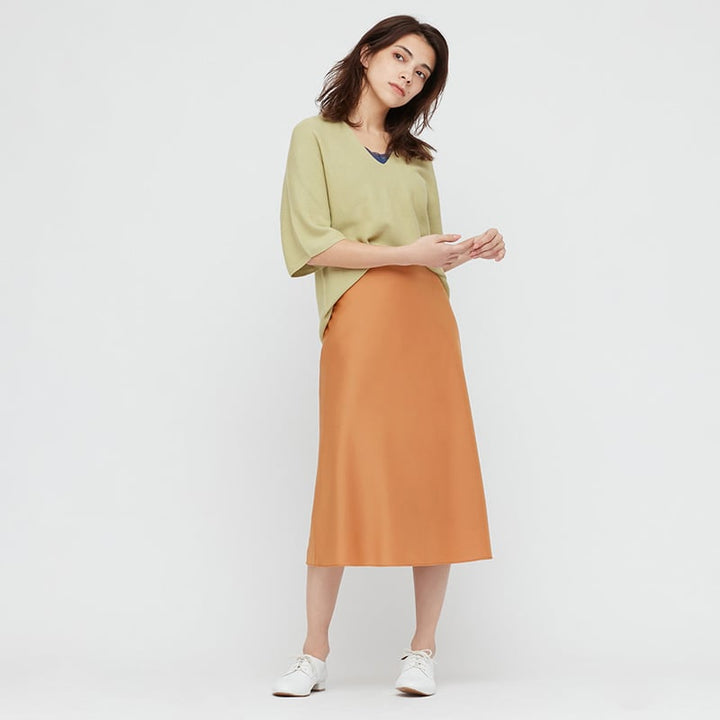 Sofia | Elegant Texturerad A-Linjekjol för Formella Tillfällen 4