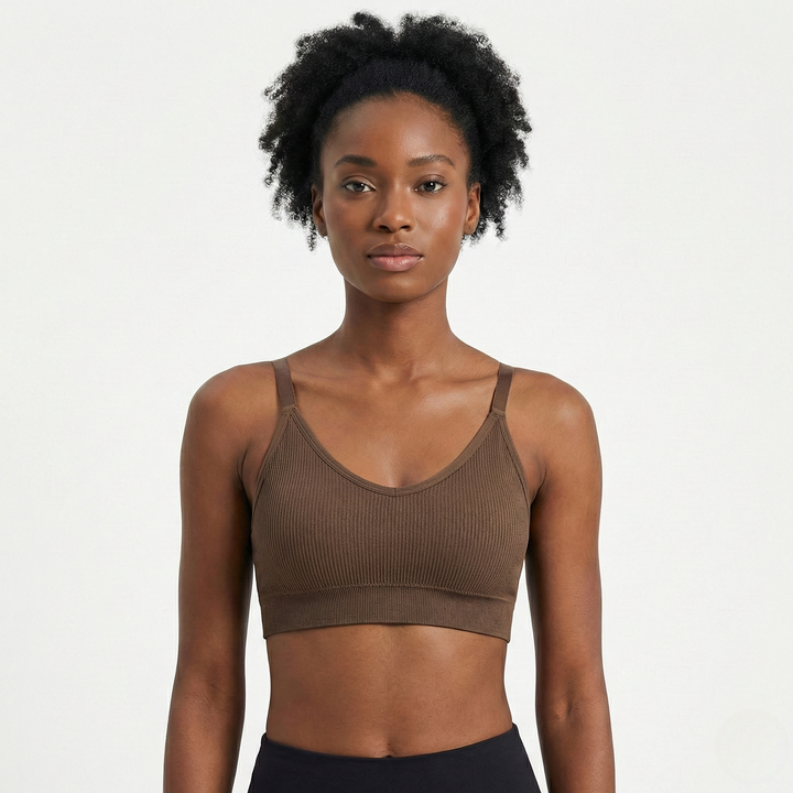 Sömlös Ribbad BH Tova