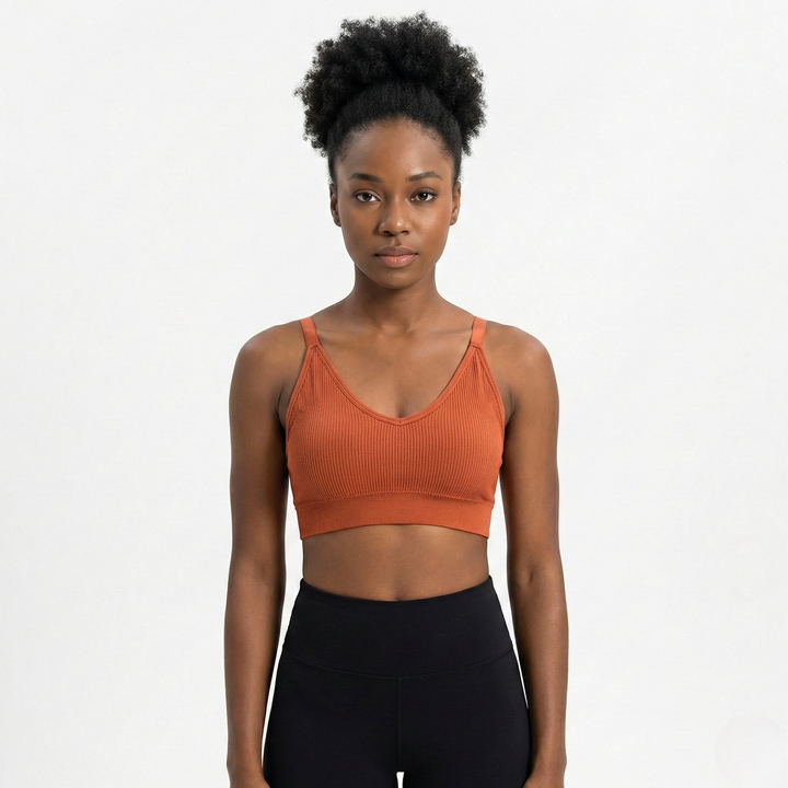 Sömlös Ribbad BH Tova