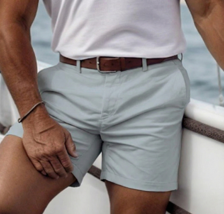 Sommarshorts för Män | Lätta och Andningsbara med Praktiska Fickor | Avslappnad Passform för Varma Dagar 1