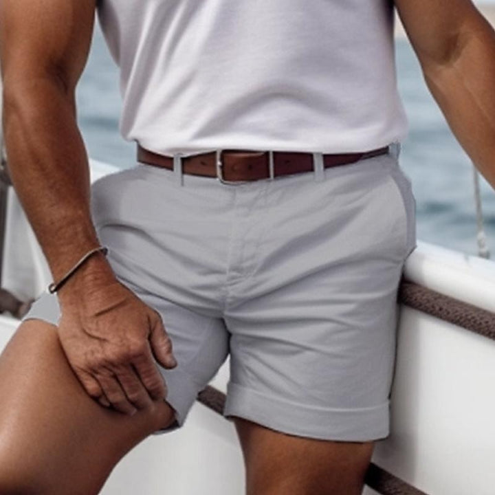 Sommarshorts för Män | Lätta och Andningsbara med Praktiska Fickor | Avslappnad Passform för Varma Dagar 5