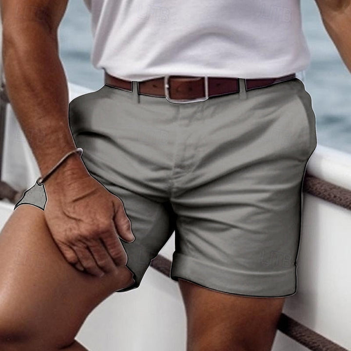 Sommarshorts för Män | Lätta och Andningsbara med Praktiska Fickor | Avslappnad Passform för Varma Dagar 6