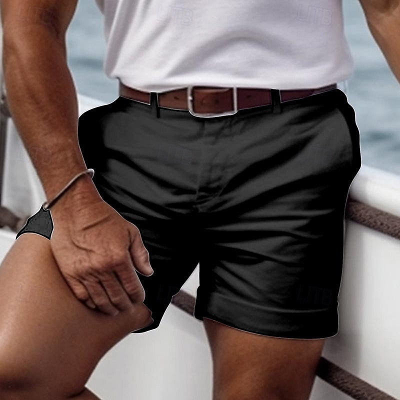Sommarshorts för Män | Lätta och Andningsbara med Praktiska Fickor | Avslappnad Passform för Varma Dagar 8