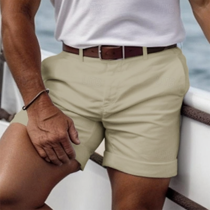 Sommarshorts för Män | Lätta och Andningsbara med Praktiska Fickor | Avslappnad Passform för Varma Dagar 9
