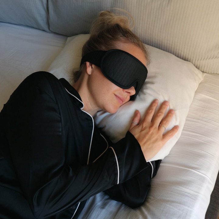 Sömndesign | 3D Sömnmask med Justerbart Kardborreband | Optimal Komfort för Djup Sömn 1