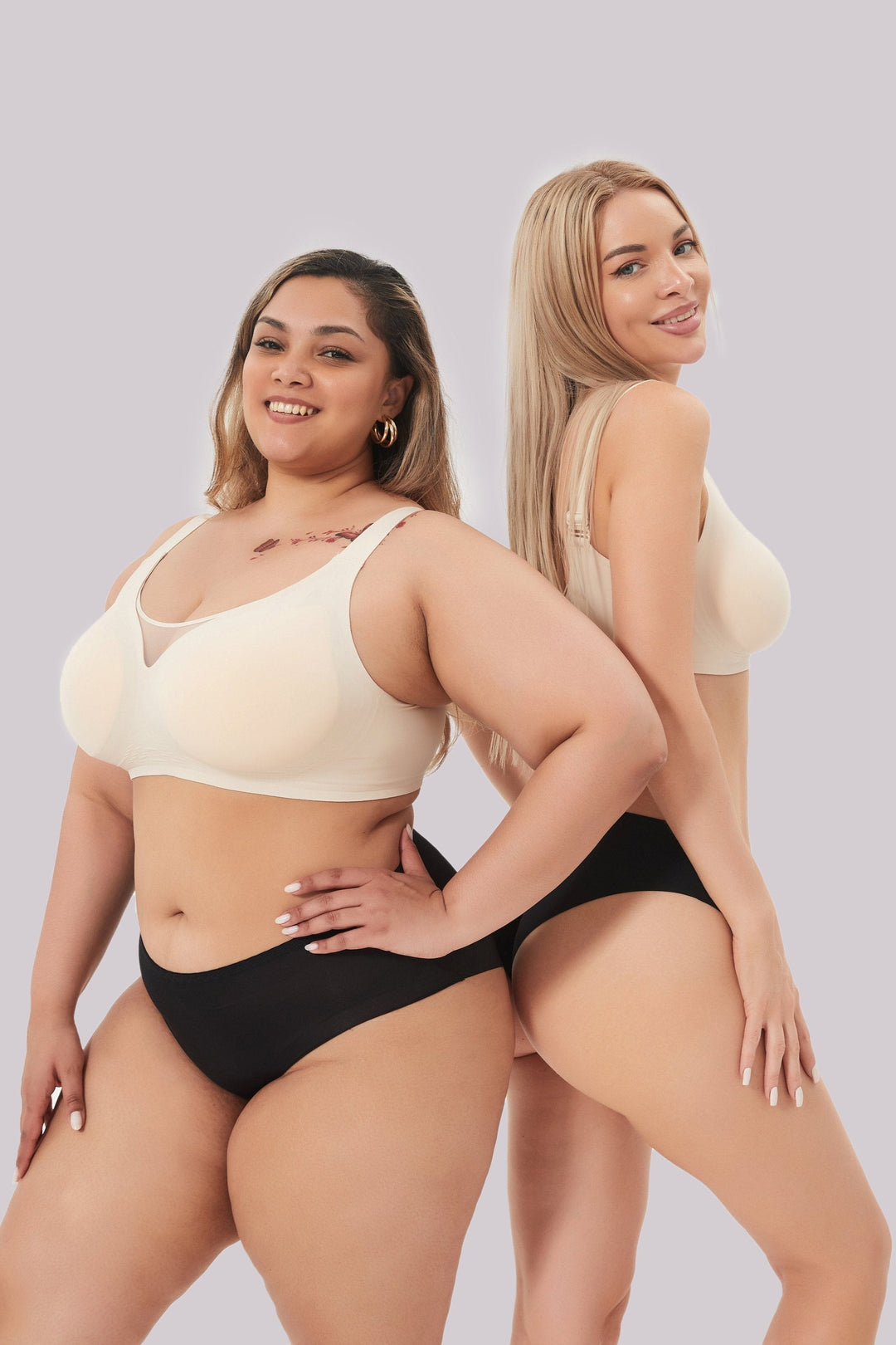 Sophia | Bekväm Bygel-Fri Push-Up BH med Elastiskt Material 2