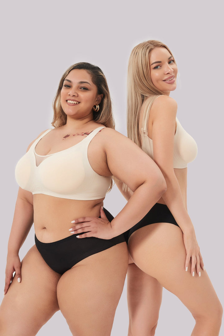 Sophia | Bekväm Bygel-Fri Push-Up BH med Elastiskt Material 2