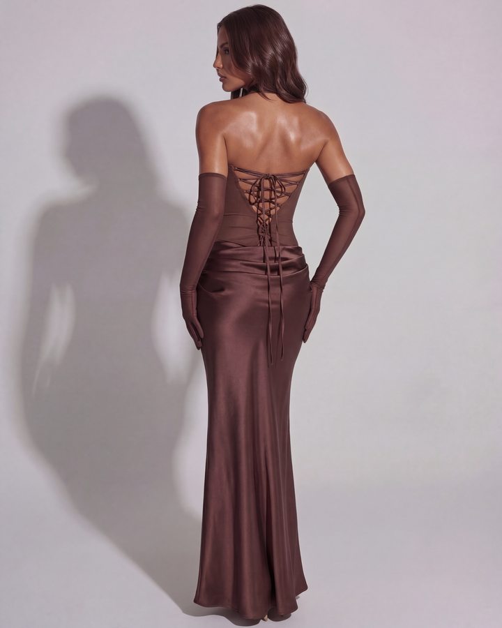 Sophia | Elegant Maxiklänning med Asymmetrisk Kjol 6