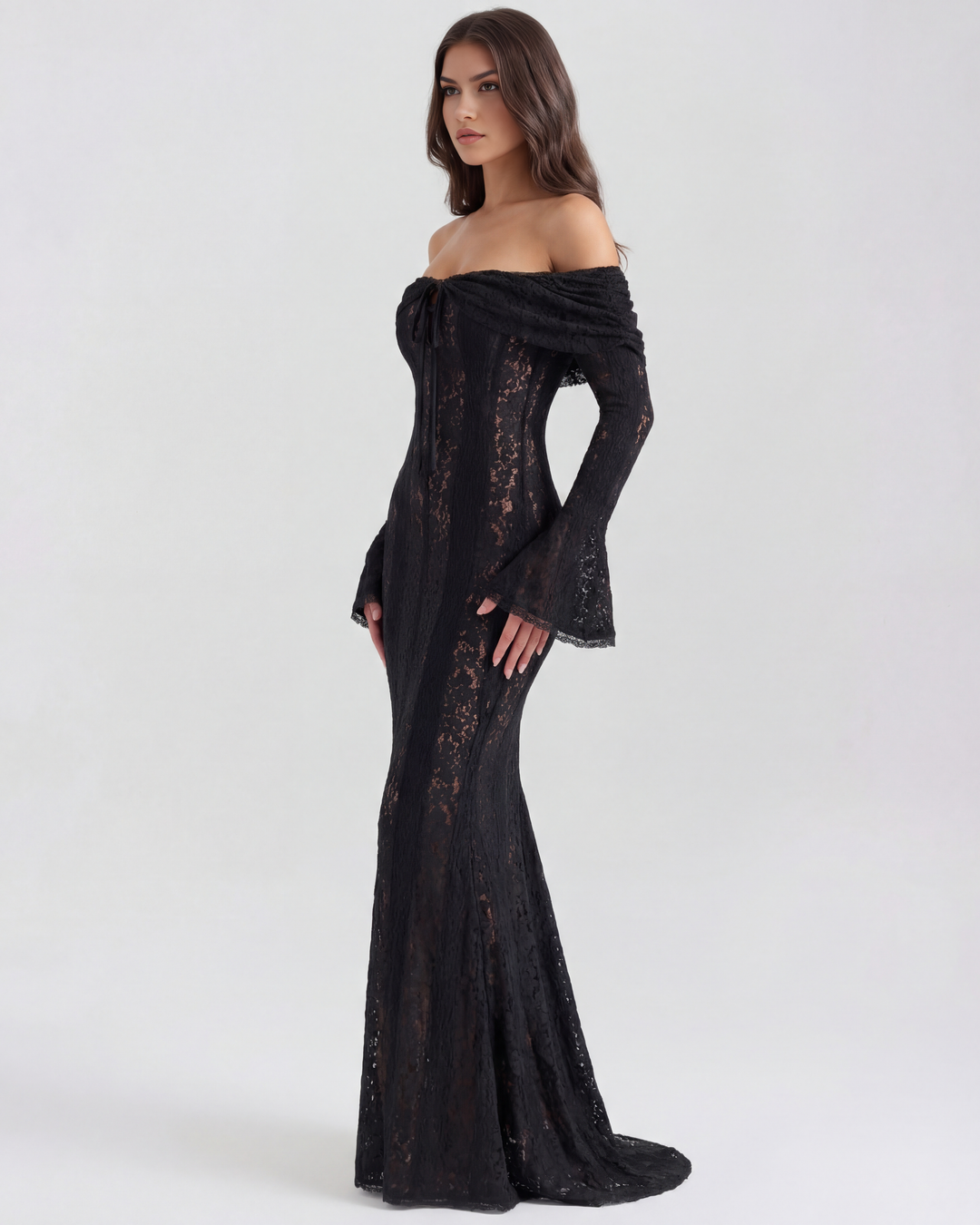 Sophia | Elegant Off-Shoulder Maxiklänning 1