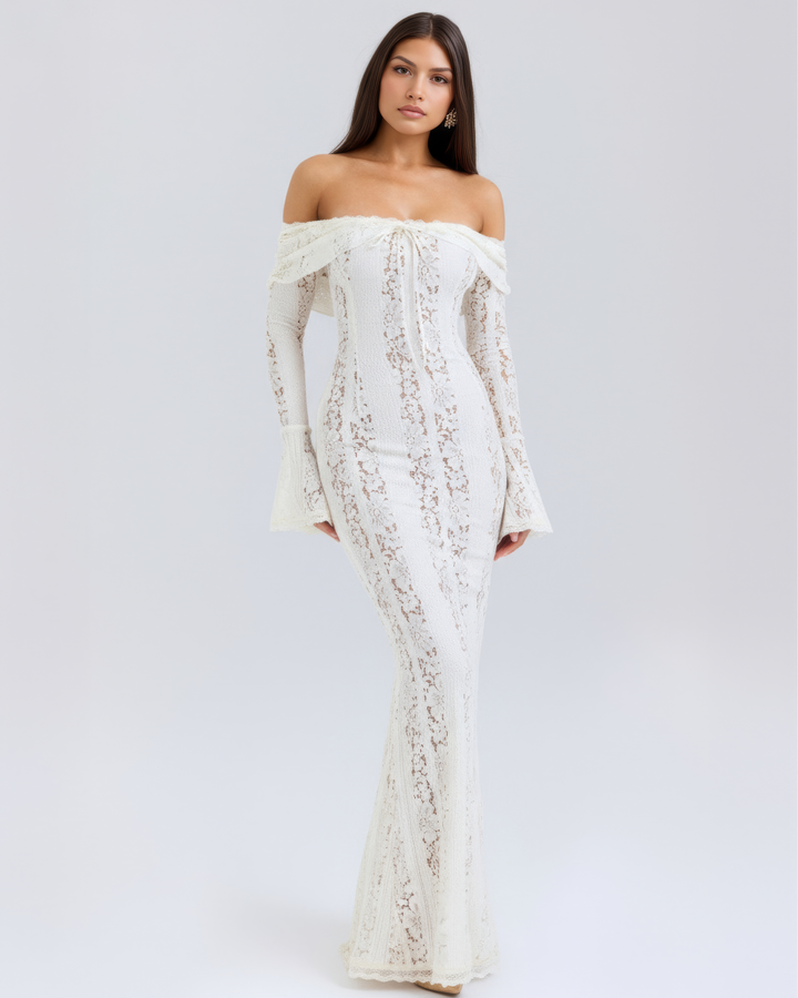 Sophia | Elegant Off-Shoulder Maxiklänning 1