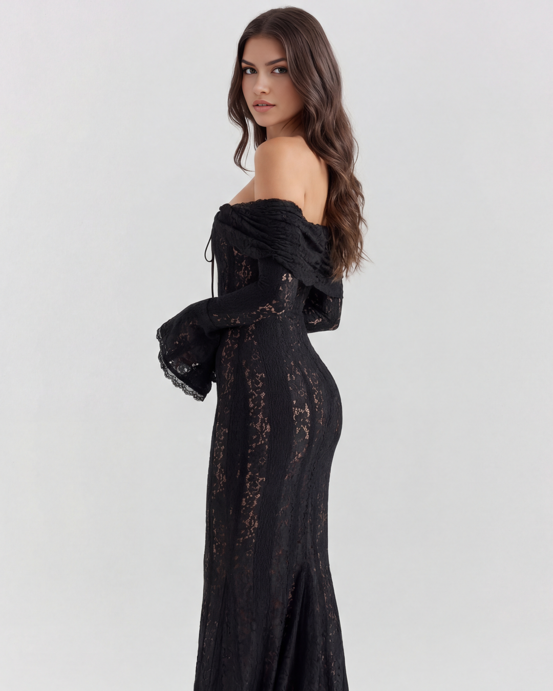 Sophia | Elegant Off-Shoulder Maxiklänning 2