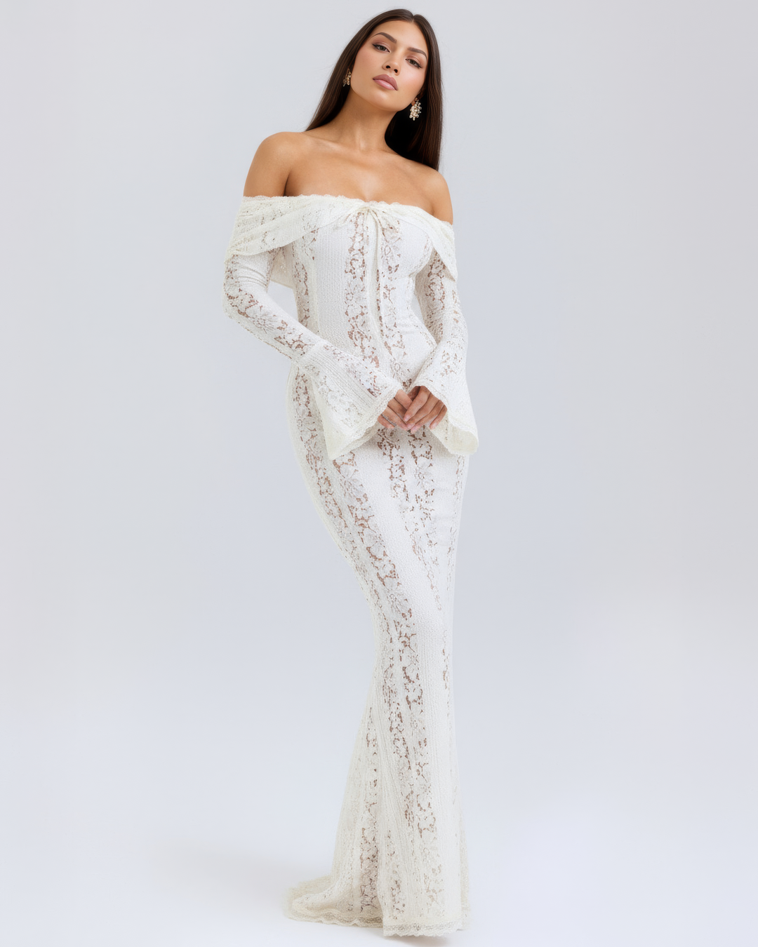 Sophia | Elegant Off-Shoulder Maxiklänning 2