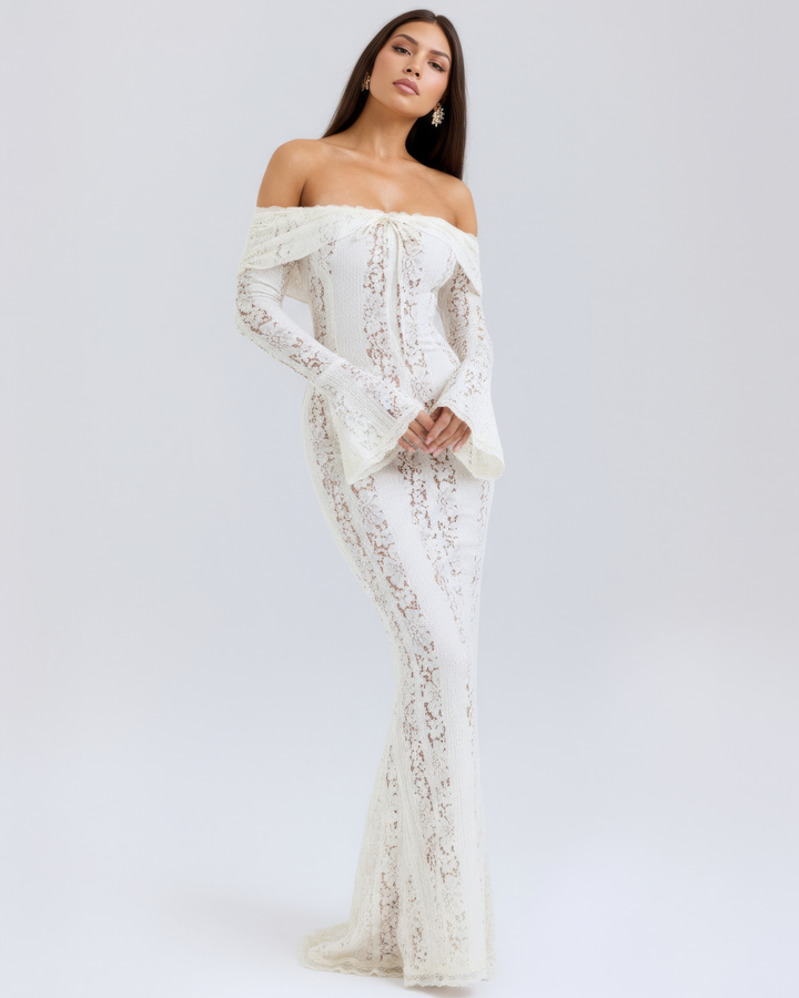 Sophia | Elegant Off-Shoulder Maxiklänning 2