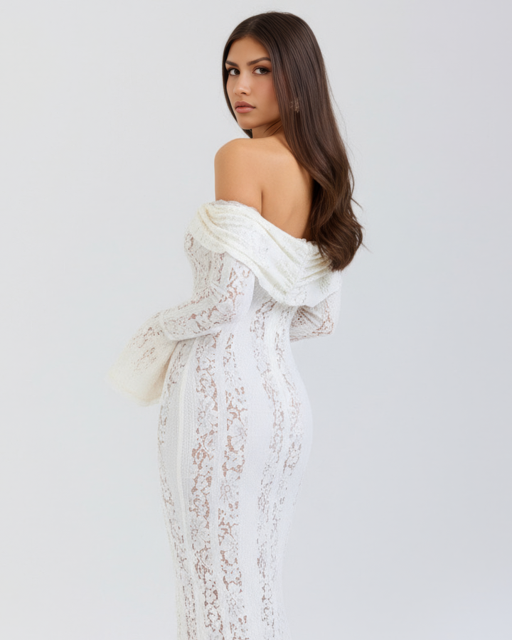 Sophia | Elegant Off-Shoulder Maxiklänning 3