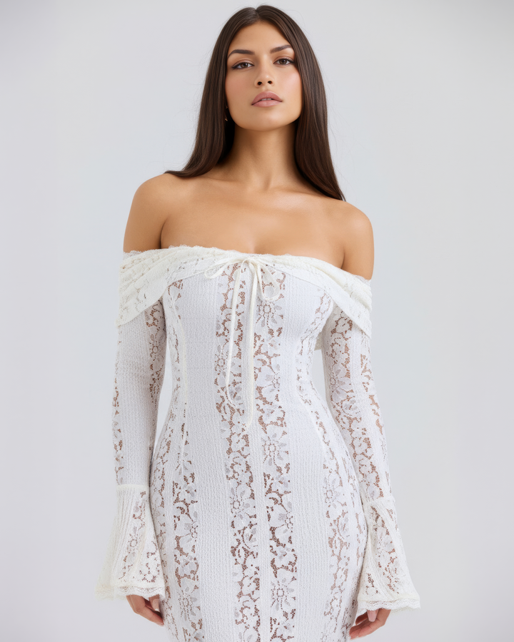 Sophia | Elegant Off-Shoulder Maxiklänning 4