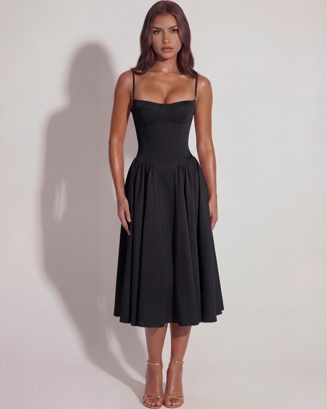 Sophia | Elegant Sommarklänning med Volang 1