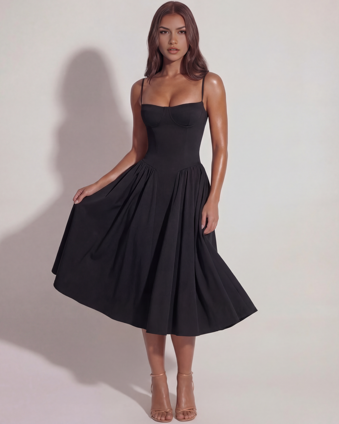 Sophia | Elegant Sommarklänning med Volang 3