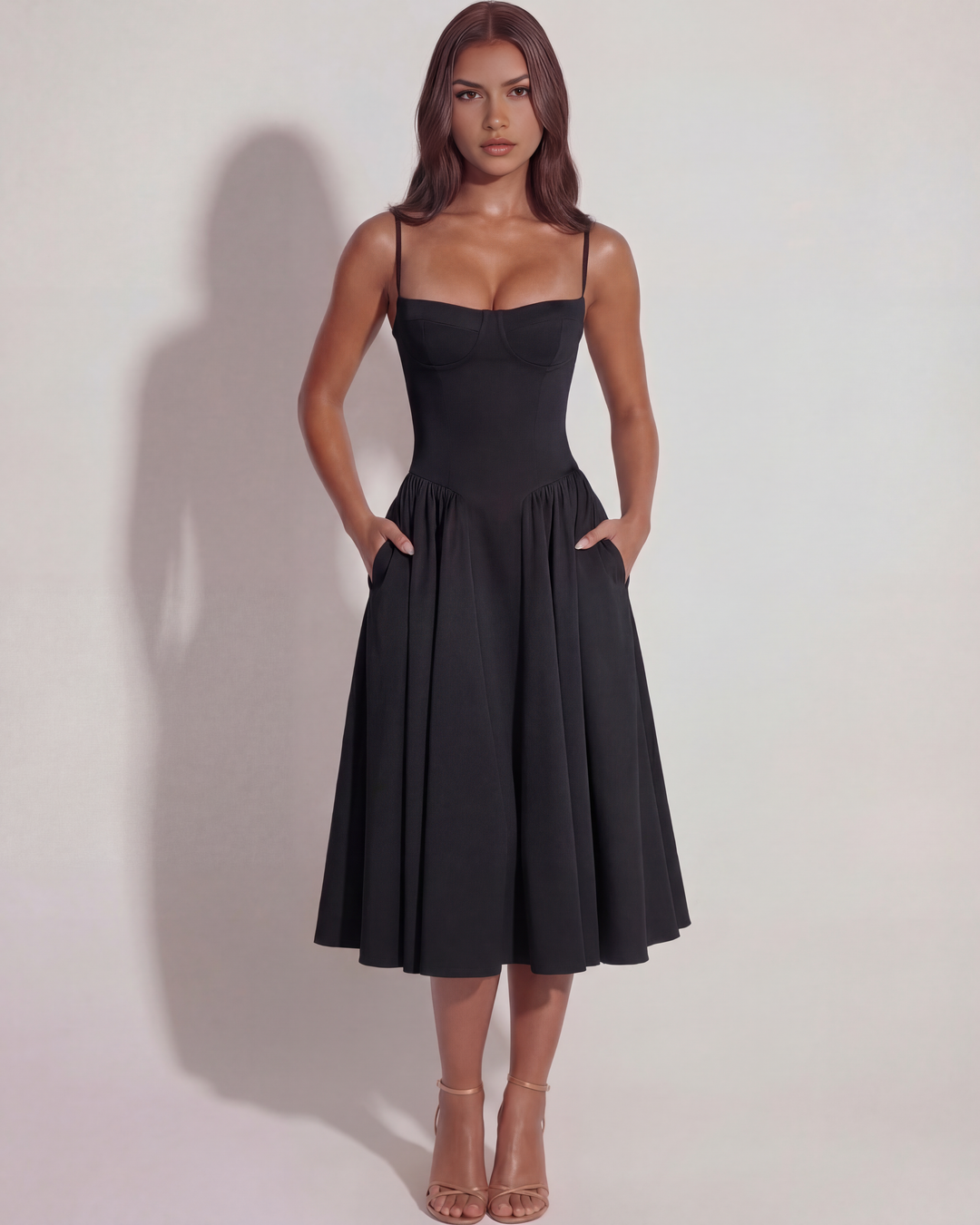 Sophia | Elegant Sommarklänning med Volang 5