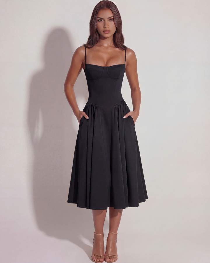 Sophia | Elegant Sommarklänning med Volang 5