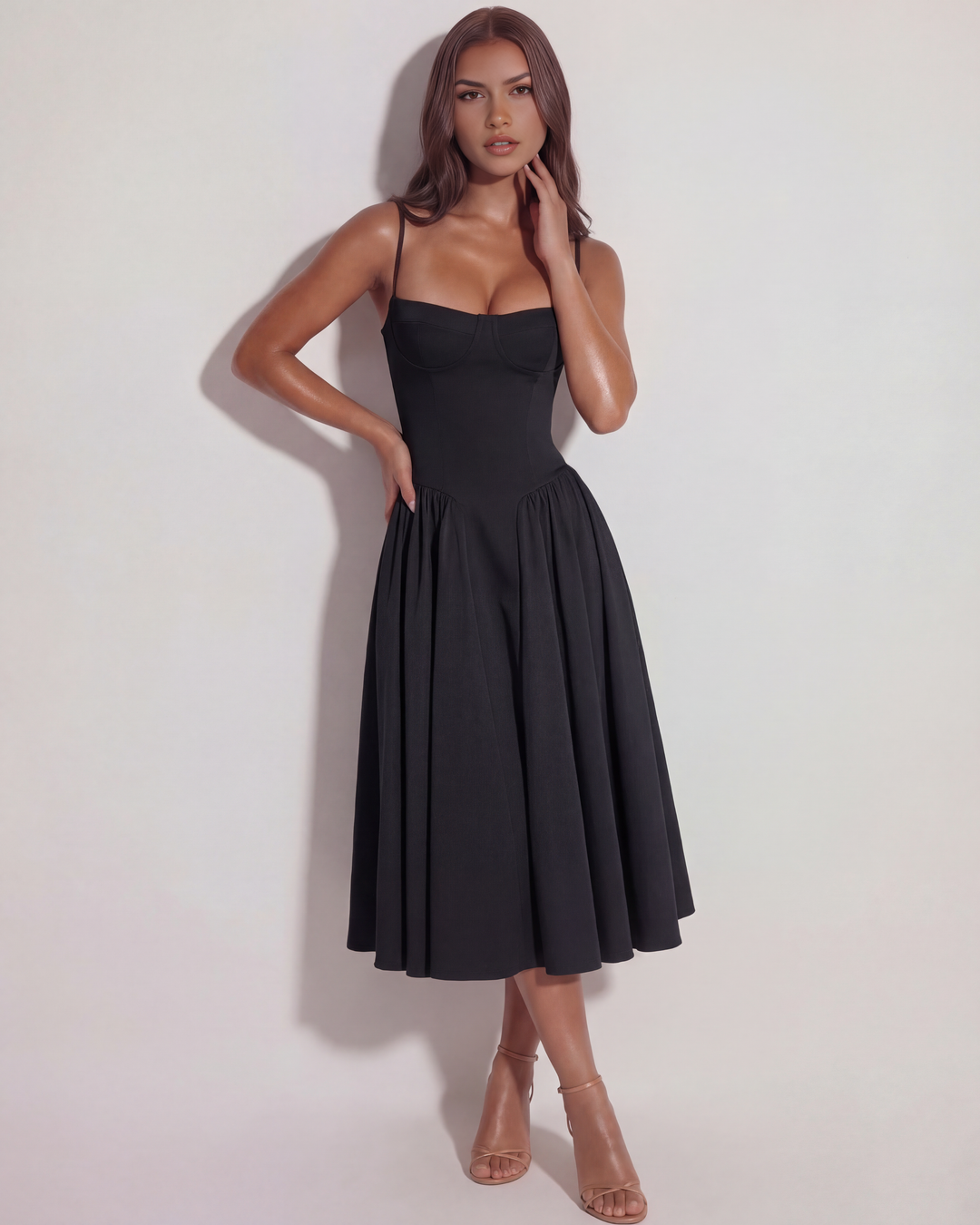 Sophia | Elegant Sommarklänning med Volang 7