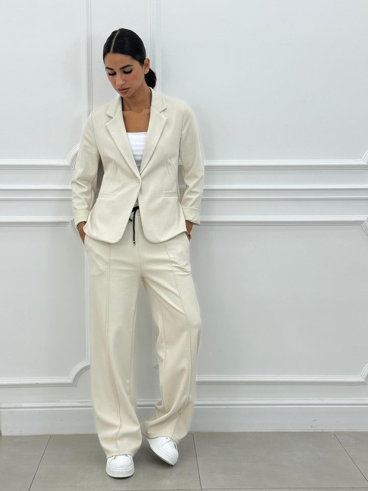 Sophia | Elegant Tvådelad Kostym med Kavaj och Långbyxor 4